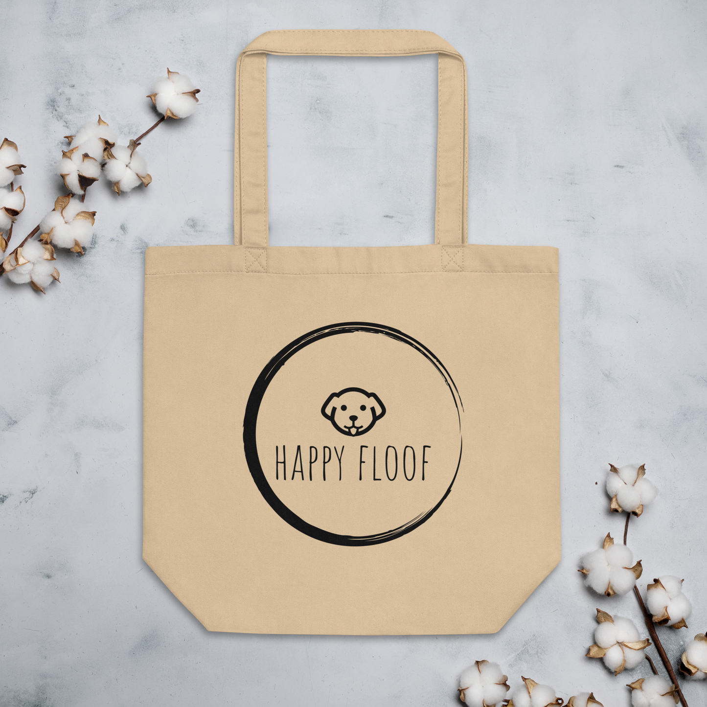Happy Floof - Eco Tote Bag